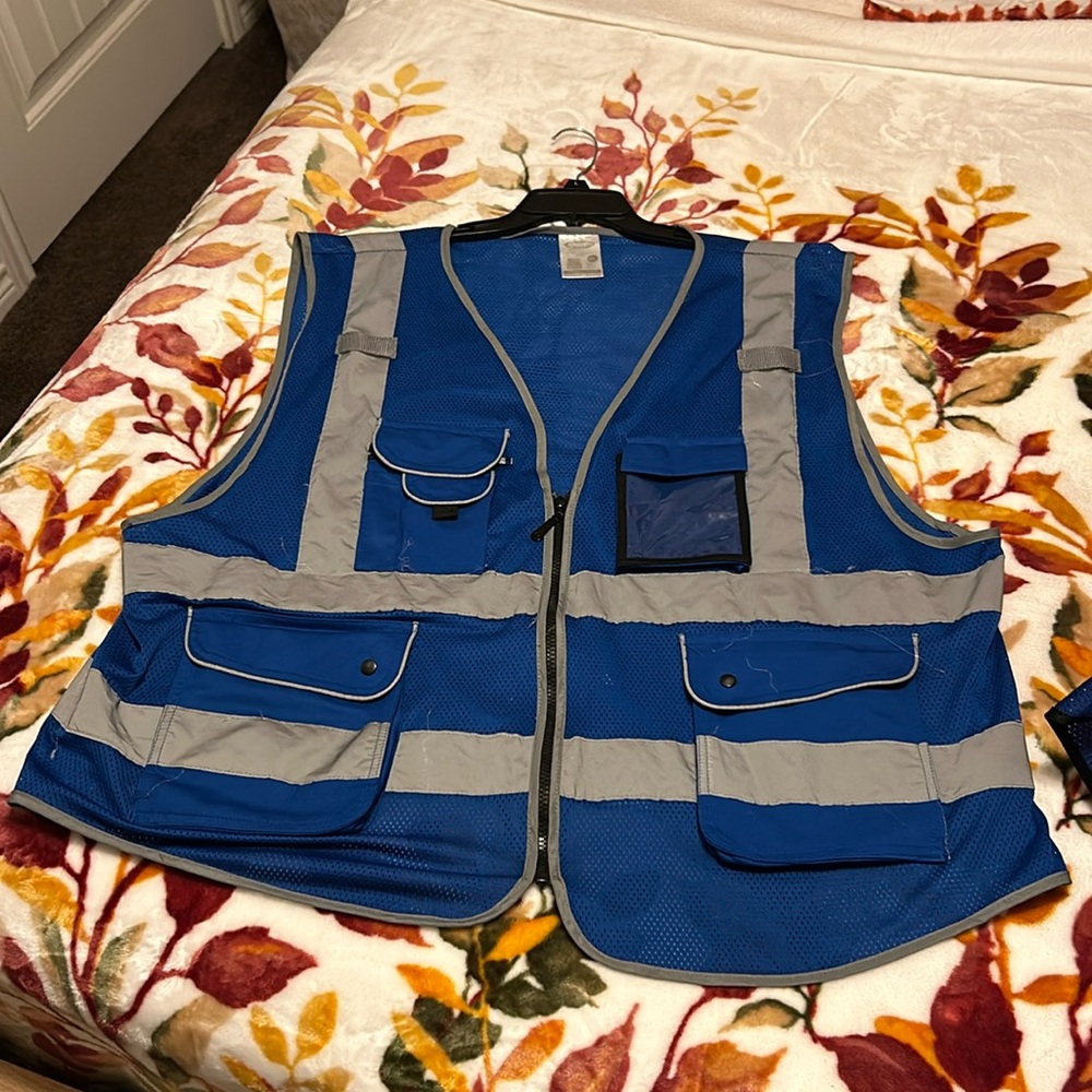 A-SAFETY High Visibility Mesh... Men’s Vest